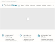 Tablet Screenshot of infinitewater.com